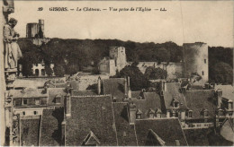 CPA GISORS Le Chateau - Vue Prise De L'Eglise (1148242) - Gisors