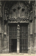 CPA GISORS L'Eglise - Portail Nord - Porte En Chene Sculpte (1160942) - Gisors