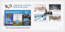 Romania 2025 FDC's Chemical Industry - Country Brand 4v MNH - Briefe U. Dokumente