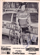 Cyclisme - Coureur Cycliste  DANIEL VERPLANCKE - Team Carpenter Flandria - Dedicace - Cycling