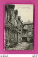 F-14-Lisieux-10PH15 Les Vieilles Maisons Rue De La Paix, Cpa BE - Lisieux
