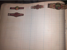 4 Sigarenband - Bague De Cigares Princeps - Cigar Bands
