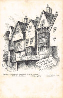 A771 England Art Old Houses In Market Place Salisbury Vintage Postcard - Salisbury
