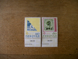 FEROE N Yvert 37 ET 38 LUXE Annee 1979 - Färöer Inseln