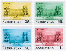203475 MNH AZERBAIYAN 1993 EDIFICIO - Azerbeidzjan