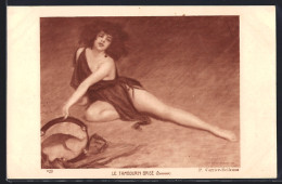 Künstler-AK Le Tambourin Brisé (Danseuse), Tänzerin Mit Tambourin - Tanz