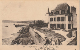 29 . LOCQUIREC. CPA  . LA VILLA KER- ANNA.(DE Mlle LE DANTEC ) . + TEXTE - Locquirec