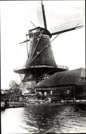 CPA Overschie Rotterdam Südholland, De Nieuwe Werklust - Windmühlen