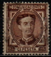 ESPAGNE 1876 O - Gebraucht