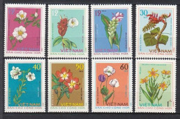 Set Complet 8 Timbres Neuf** MNH  Viêt-Nam Du Nord 1975 Plantes Médicinales Yt:VN-N 847-854 - Vietnam