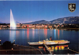 SUISSE GENEVE LA RADE DE NUIT - Sonstige & Ohne Zuordnung