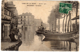 Puteaux Crue De La Seine Les Quais - Puteaux