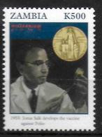 ZAMBIE  N° 959  * *  Millennium  Médecine Polio Jonas Salk - Disease