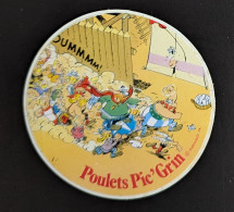 AUTOCOLLANT POULETS PIC'GRIN DARGAUD 74 1974 - ASTÉRIX - UDERZO GOSCINNY - BD BANDE DESSINÉE - ATTAQUE GAULOIS - Stickers