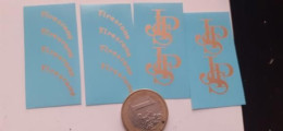 Décalcomanie Decals Jps 1/18  1 Euro - Altri & Non Classificati
