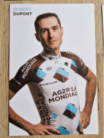 Card Hubert Dupon - Team AG2R La Mondiale - 2015 - Cycling - Cyclisme - Ciclismo - Wielrennen - Radsport