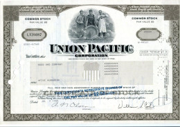 UNION PACIFIC Common Stock - Railway & Tramway