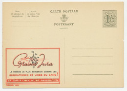 Publibel - Postal Stationery Belgium 1954 Seeds - Rheumatism - Blood - Pharmacy