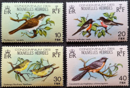 NOUVELLES-HEBRIDES / YT 575 - 578 / FAUNE - OISEAU - MELIPHANGE - MIRO - ZOSTEROPS - COUCOU / NEUFS ** / MNH - Other & Unclassified