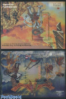 Indonesia 2010 Cultural Heritage 2 S/s, Mint NH, Various - Folklore - Indonesia