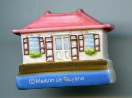 FEVES - FEVE - LES FACADES REGIONALES - 2008 - MAISON DE GUYANE - MATE - Sonstige & Ohne Zuordnung