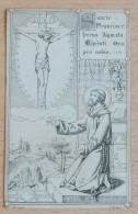 Bidprentje, Commemoratio Sancti Patris Francisci, Ad Vesperas - Ad Laudes - Oremus - Devotion Images