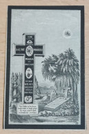 Bidprentje, Carolus MAES, °Grimde, 27 January 1847  +Thienen, 6 November 1869 - Devotion Images