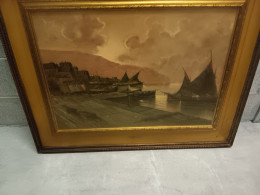Artista "Favella" 2 Dipinti - Oleo