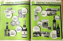 Publicité Papier   SPAR 1974 CH-16 - 2 Pages - Advertising