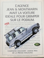 Publicité Papier   VOITURE LAND ROVER  Décembre 1997 LG-17 - Advertising