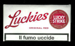 Busta Di Tabacco (Vuota) - Lucky Original Red 01 - Empty Cigarettes Boxes