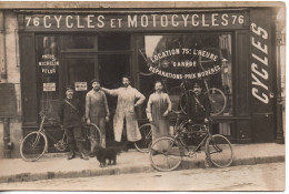 C.1910 Devanture Magasin Bicyclettes FACTEUR À VELO CYCLE - CYCLES ET MOTOCYCLES - Unclassified