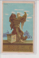 PUBBLICITARI PUBBLICITA'  BANCO DI SANTO SPIRITO ILLUSTRATORE ROVERONI - Advertising