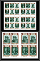 Ajman - 2670b/ N°1001/1008 A Pape Christmas Pope 1971 ** MNH Paul 6 Clement 12 Benedict 13 Feuille Complete (sheet) - Popes