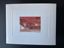 Sénégal 1997 / 1998 Mi. 1526 Epreuve De Luxe Proof 20e 20th Rallye Paris Dakar Rally Sport Moto Motorbike Camel - Cars