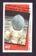 1982 Djibouti 327b	 Luna 9 - Africa
