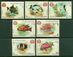 YEMEN (Kingdom) 1967 Mi 323-29A** Fishes [B1742] - Fishes