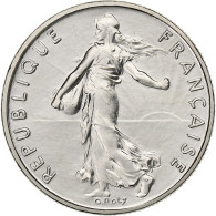 France, 1/2 Franc, Semeuse, 1981, Paris, Nickel, SUP, Gadoury:429, KM:931.1 - 50 Centimes