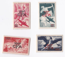 Réunion 1949 , Serie Complete Mythologie - Yv. 45 - 48 Neuf - 4 Timbres MNH , Voir Scan Recto Verso - Unused Stamps