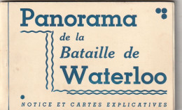 Delcampe - ***  BRABANT WALLON  ***   CARNET  Panorama De La Bataille De Waterloo Complet TTBE - Waterloo