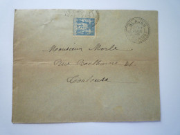 AN 360  ENVELOPPE  Au Départ De BLAJAN  à Destination De TOULOUSE  1895   XXX - 1876-1898 Sage (Type II)