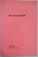 HET DAGERAADSEL Gedichten - Gery Florizoone ° Adinkerke De Panne + Wezet Vlaams Dichter Devloo GESIGNEERD Brugge - Poesia