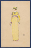 CPA Wiener Werkstaetten N° 862 Femme Woman Voir Dos - Wiener Werkstätten