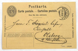 Carte Postale Suisse 1906 – Morschach (SZ) Vers Olsberg - Morschach