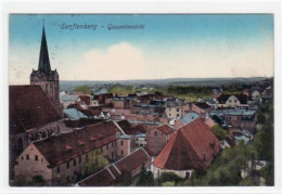 39021584 - Senftenberg Mit Gesamtansicht Gelaufen Von 1915. Leichte Stempelspuren, Sonst Gut Erhalten. - Grossräschen