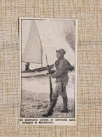 Monfalcone Nel 1915 Volontario Ciclista Di Sentinella WW1 Prima Guerra Mondiale - Autres & Non Classés