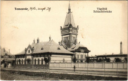 T2/T3 1906 Temesvár, Timisoara; Vágóhíd / Schlachtbrücke / Slaughterhouse (EM) - Unclassified