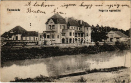 T2/T3 1917 Temesvár, Timisoara; Regatta Egyesület. Polatsek-féle Kiadás / Rowing Club (EK) - Unclassified