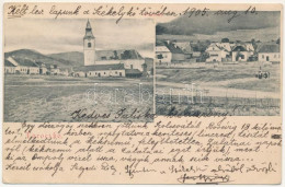 * T2/T3 1905 Torockó, Rimetea; Piactér, Templom / Market Square, Church (EK) - Unclassified