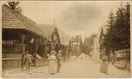 * T4 1931 Tusnádfürdő, Baile Tusnad; Adler A. Fényképész Műterme, üzlete és Saját Felvétele, Társaság Teniszütőkkel / Ph - Unclassified